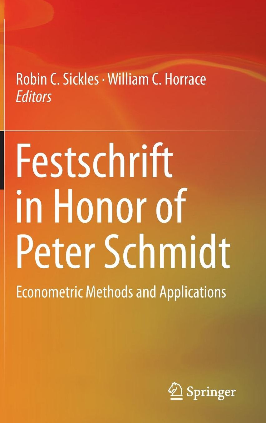 Festschrift in Honor of Peter Schmidt: Econometric Methods and Applications