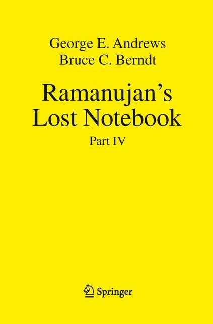 Ramanujan's Lost Notebook: Part IV