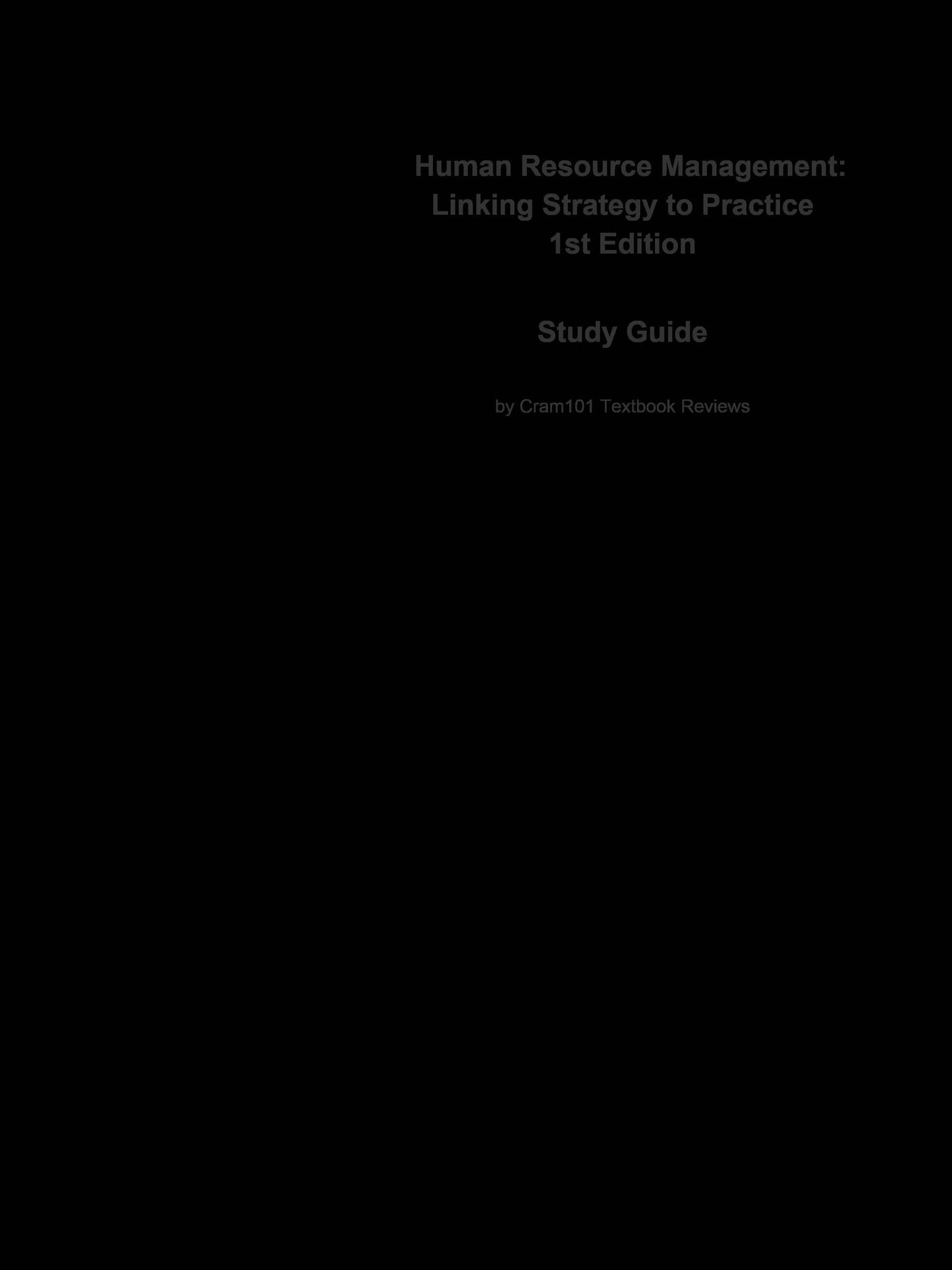 Human Resource Management