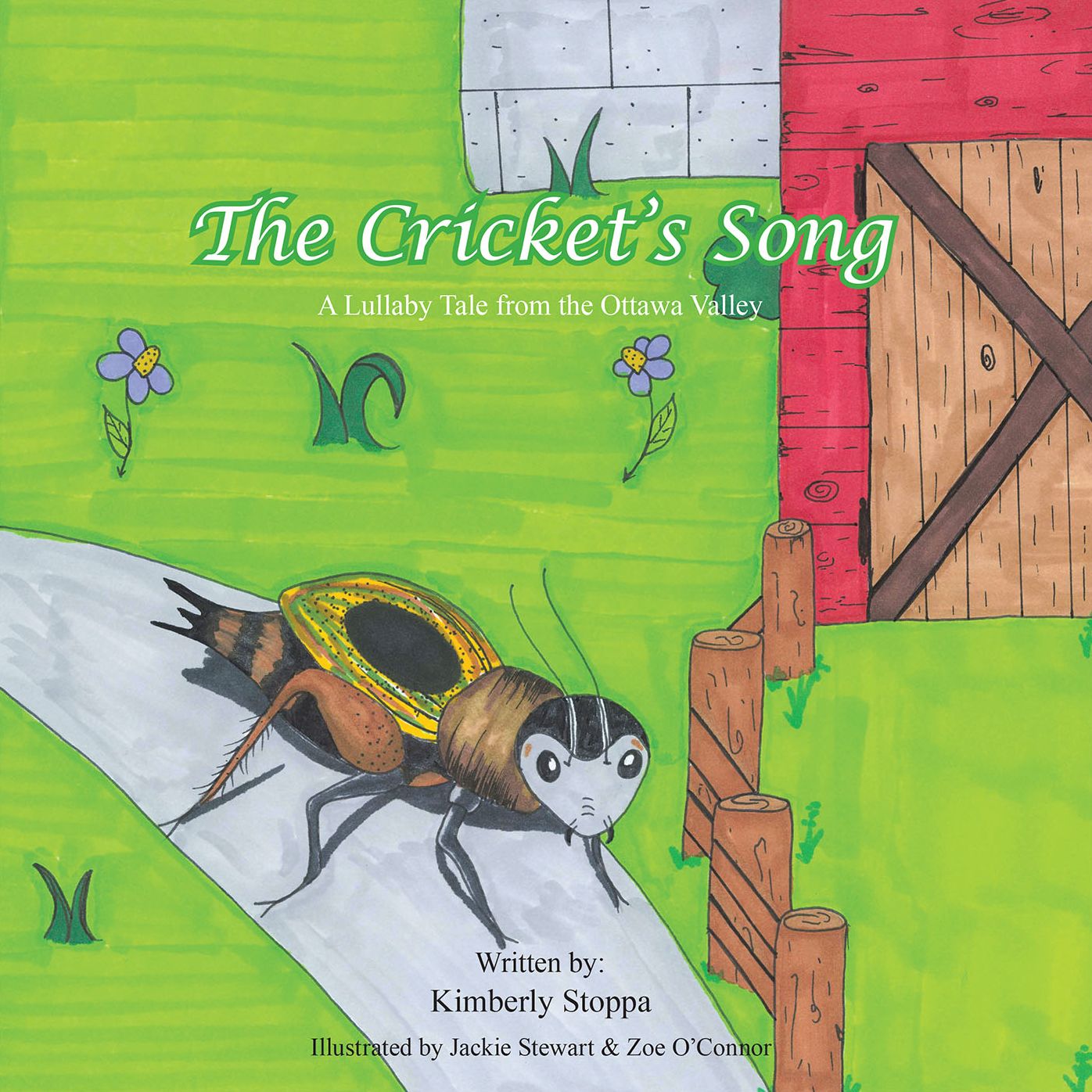 The Crickets Song: A Lullaby Tale from the Ottawa Valley (PagePerfect NOOK Book)