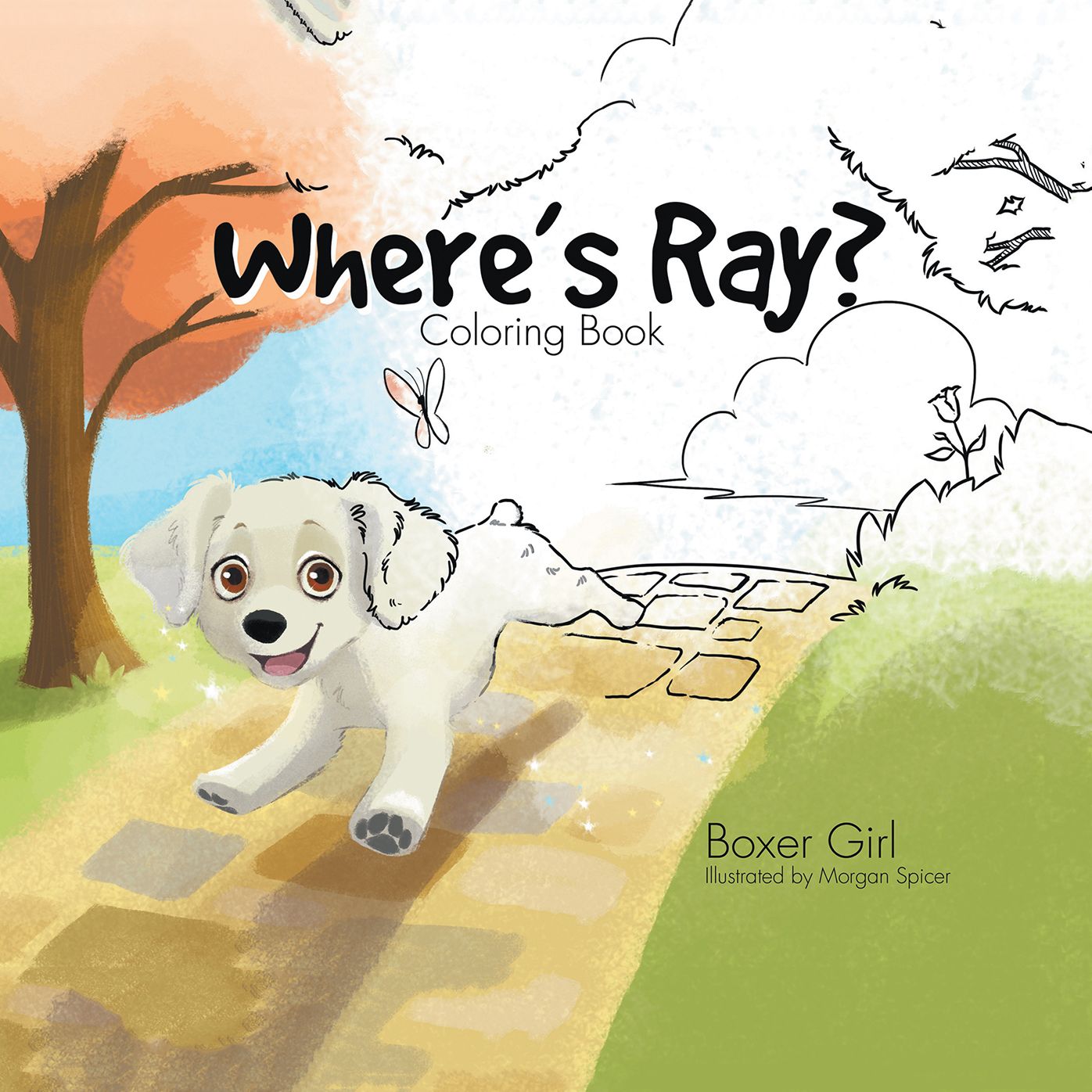 Where's Ray?: Coloring Book
