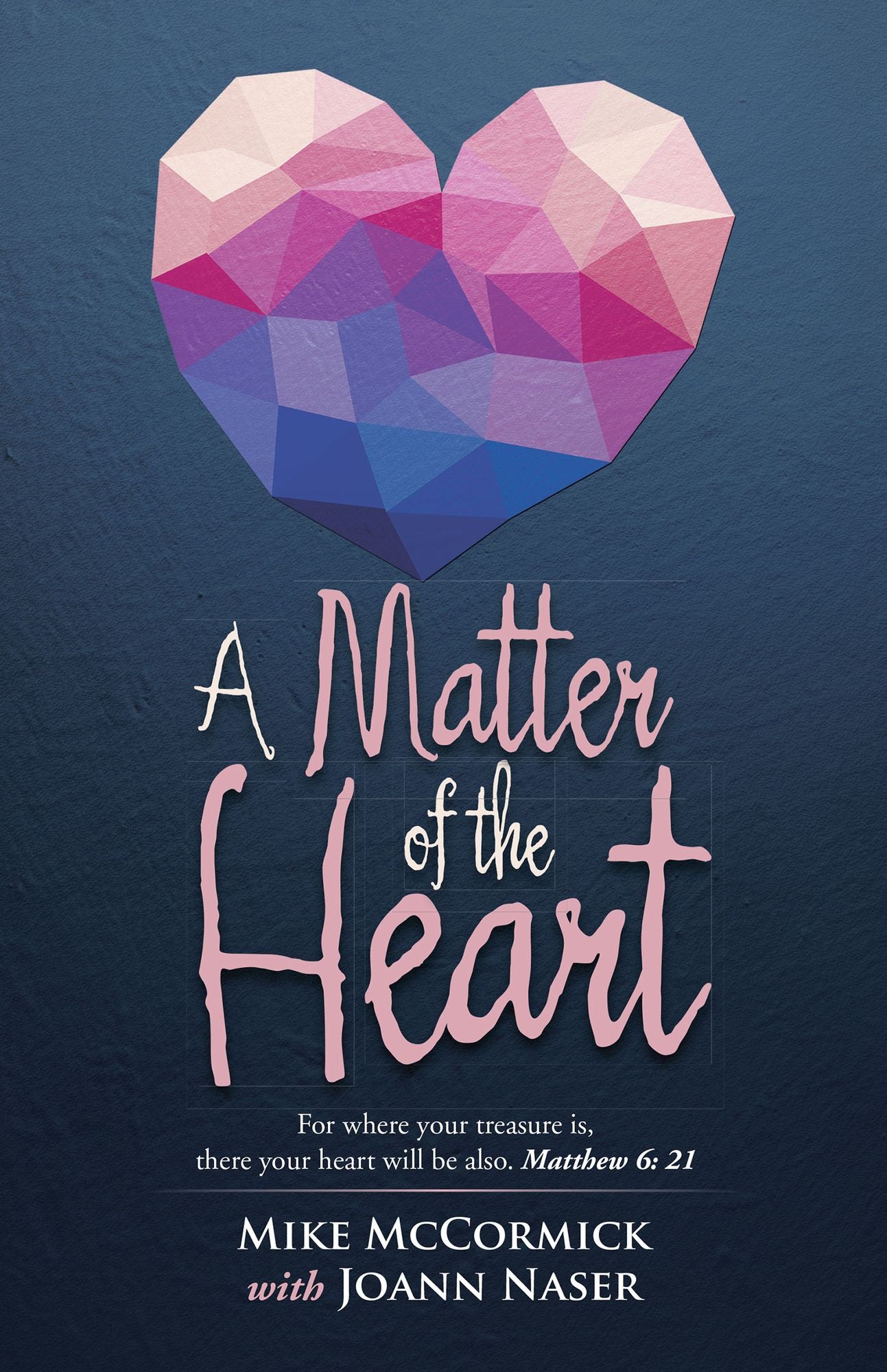 A Matter of the Heart: For where your treasure is, there your heart will be also. Matthew 6: 21