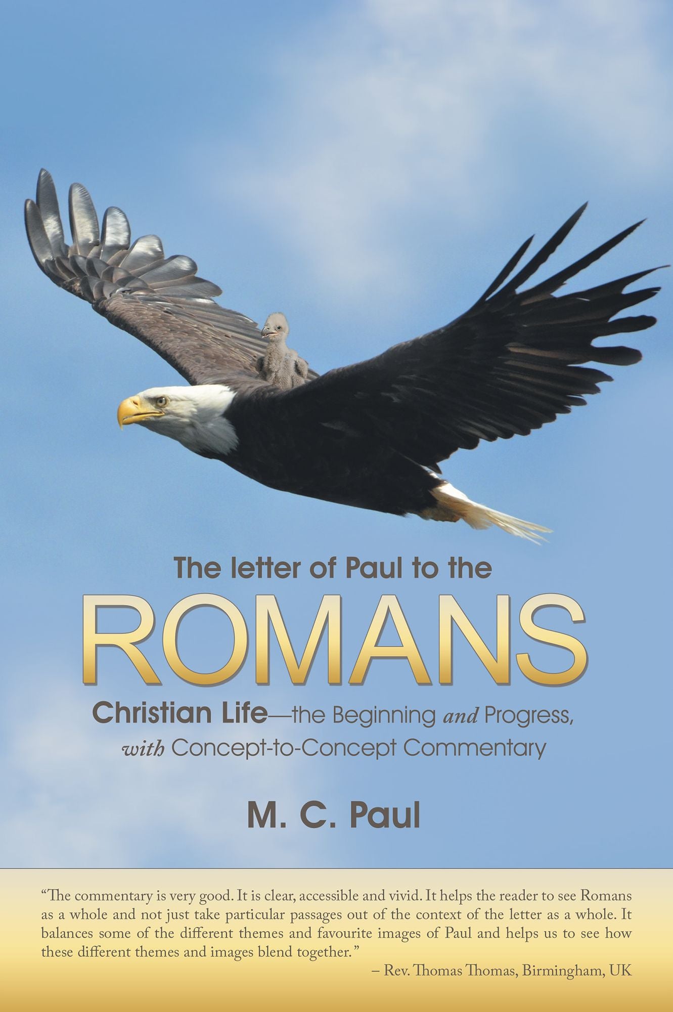The letter of Paul to the Romans: Christian Life--the Beginning and Progress, with Concept-to-Concept Commentary