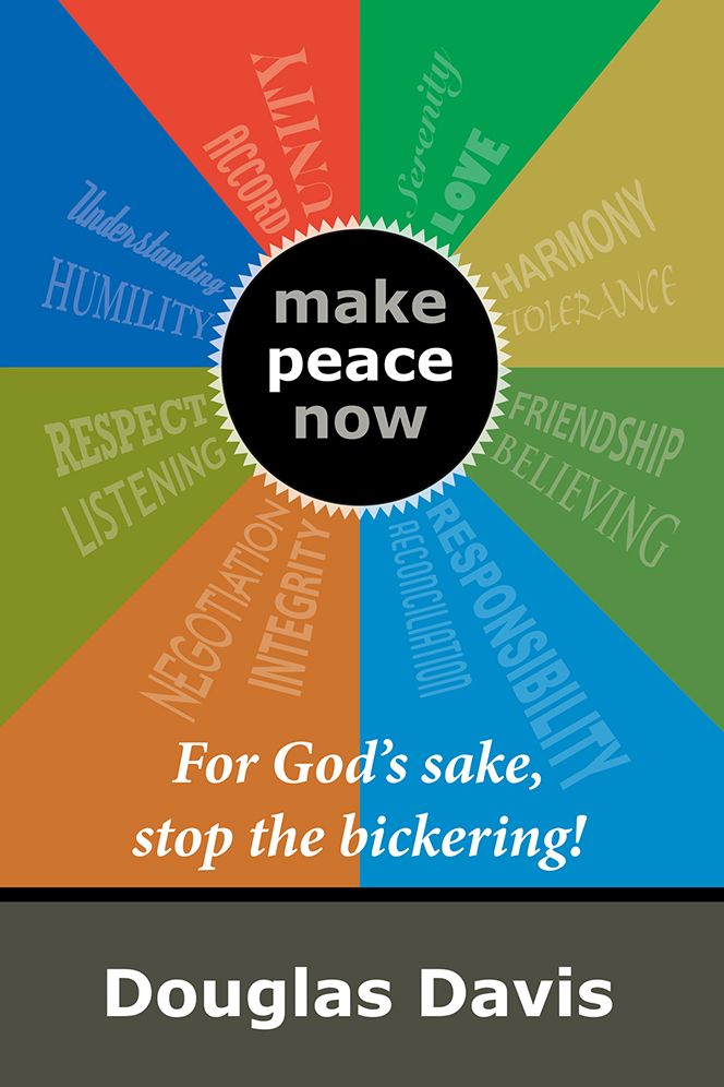 For God's sake, stop the bickering!