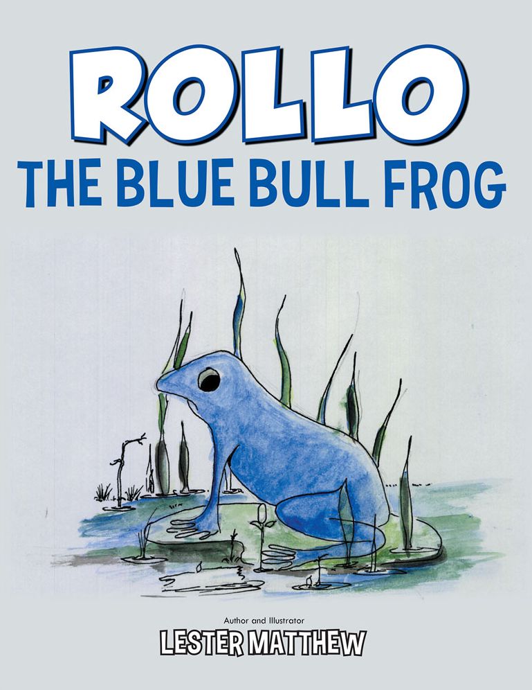 ROLLO THE BLUE BULL FROG