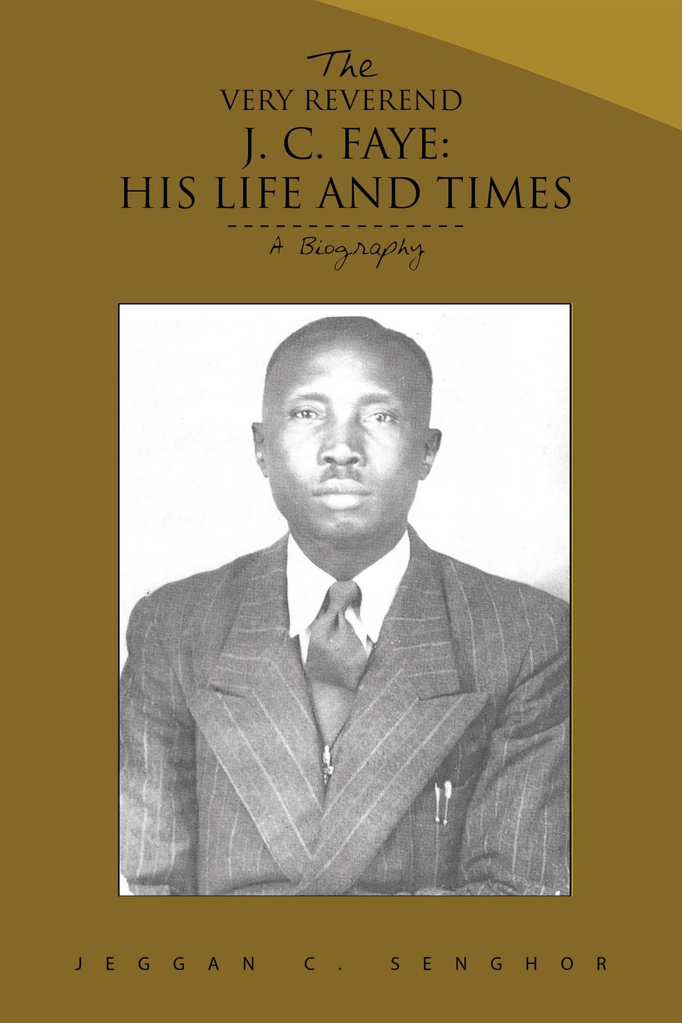 THE VERY REVEREND J. C. FAYE:HIS LIFE AND TIMES: A Biography