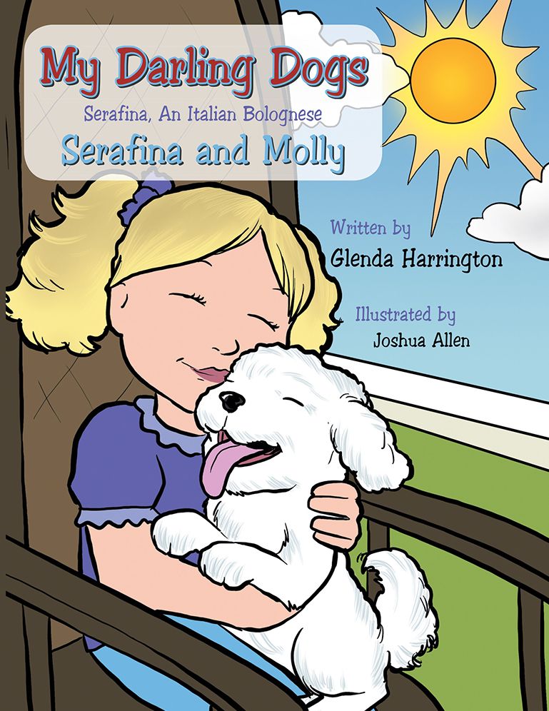 My Darling Dogs--Serafina, An Italian Bolognese: Serafina and Molly