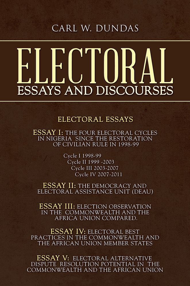 ELECTORAL ESSAYS AND DISCOURSES