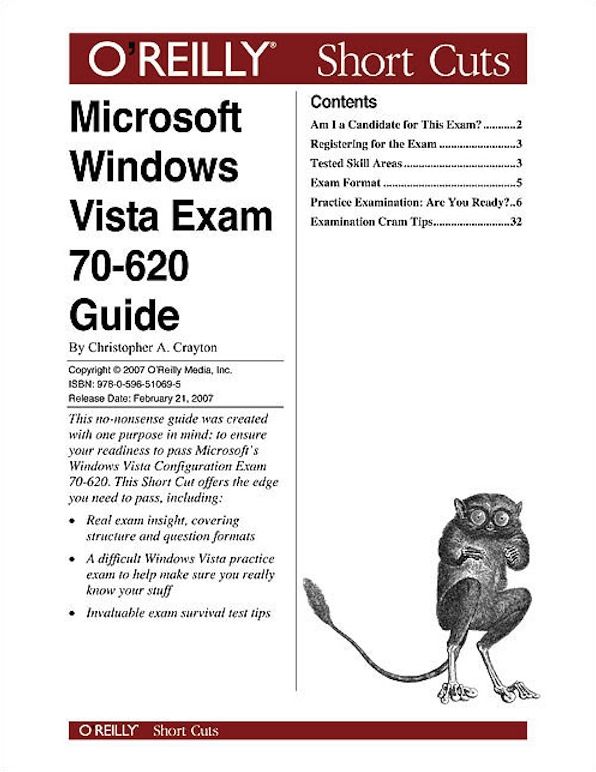 Microsoft Windows Vista Exam 70-620 Guide