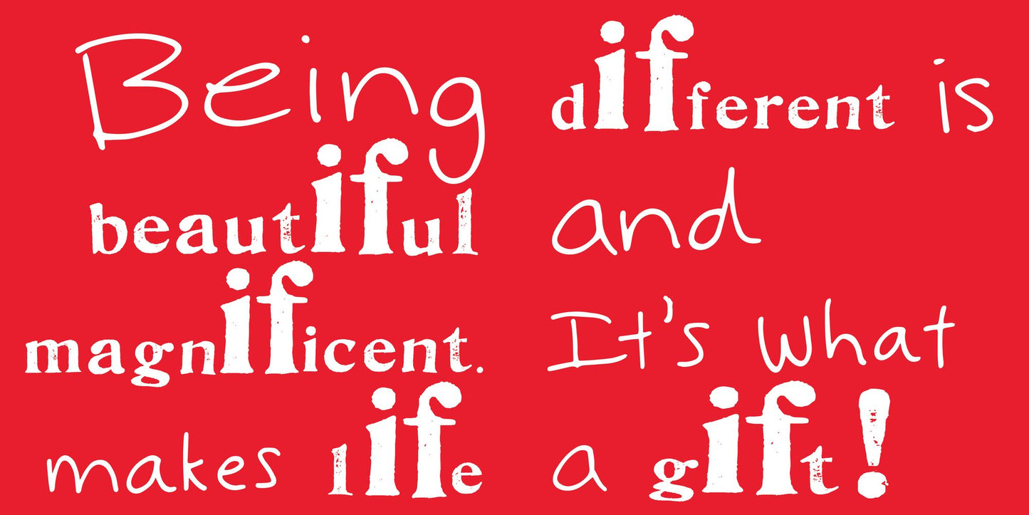 What If?: What makes you different makes you amazing!