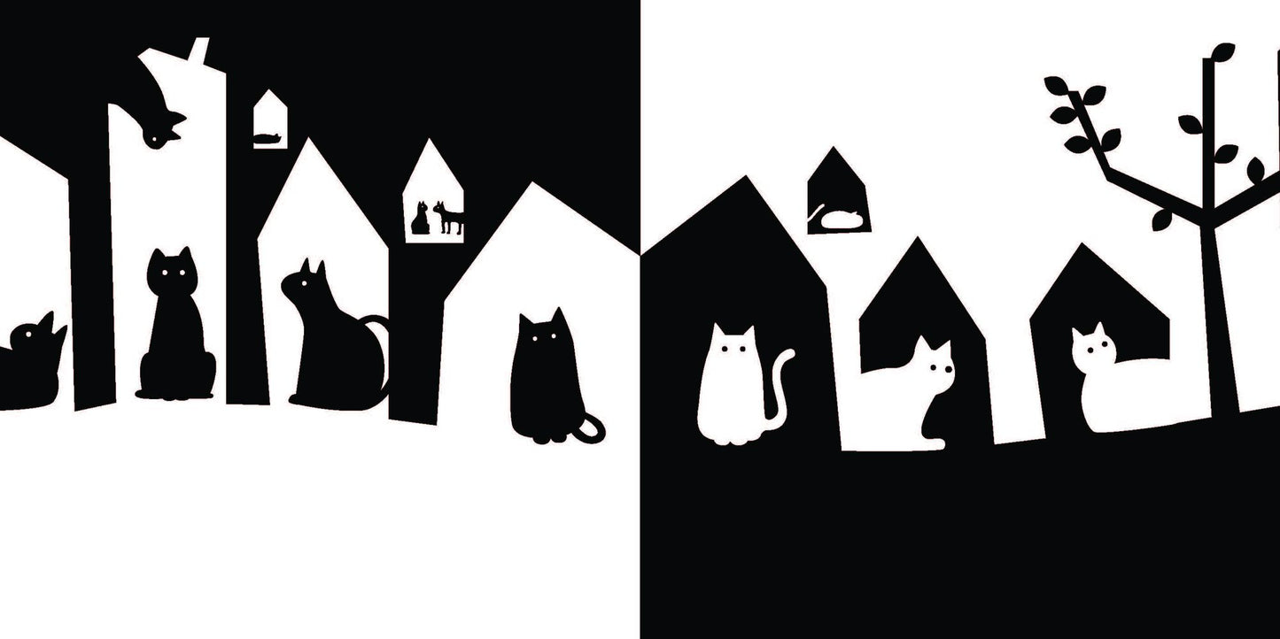 Black Cat & White Cat