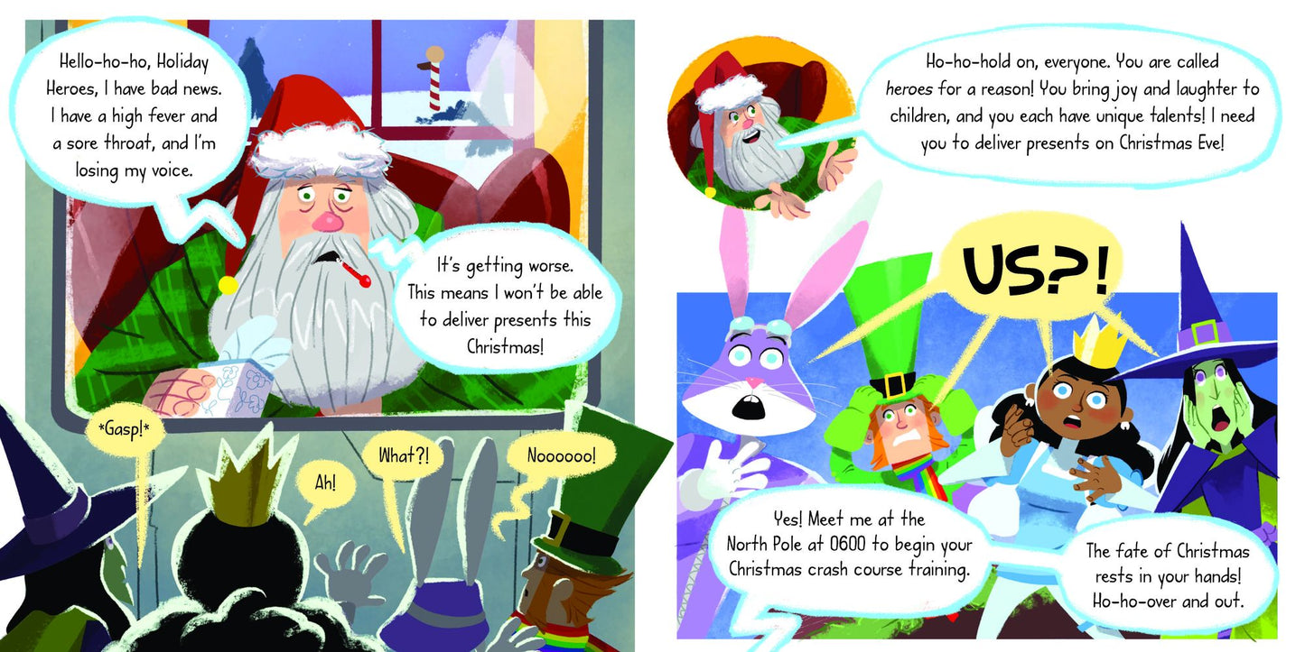 The Holiday Heroes Save Christmas