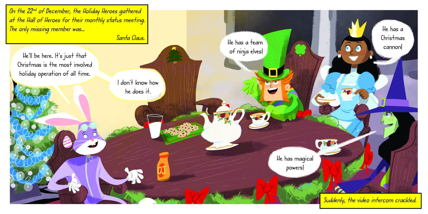 The Holiday Heroes Save Christmas
