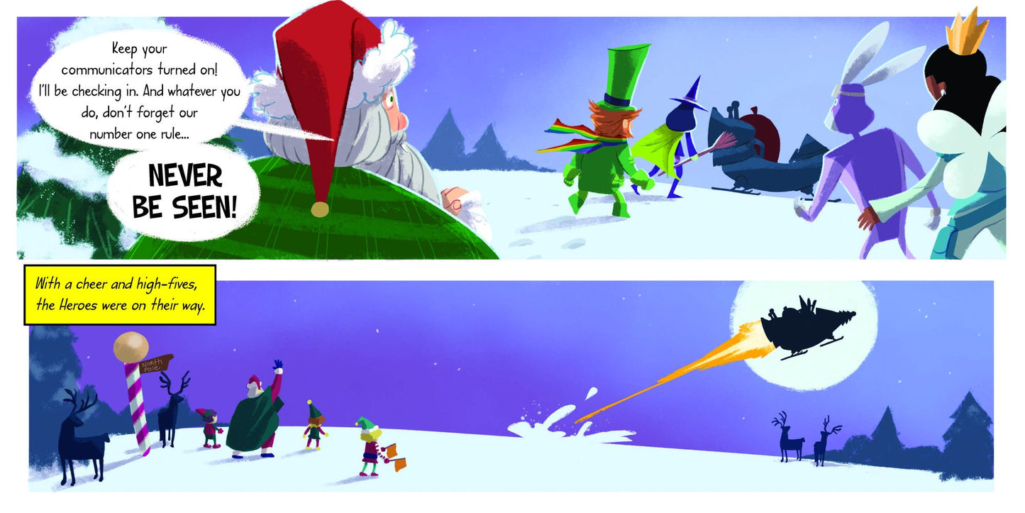 The Holiday Heroes Save Christmas