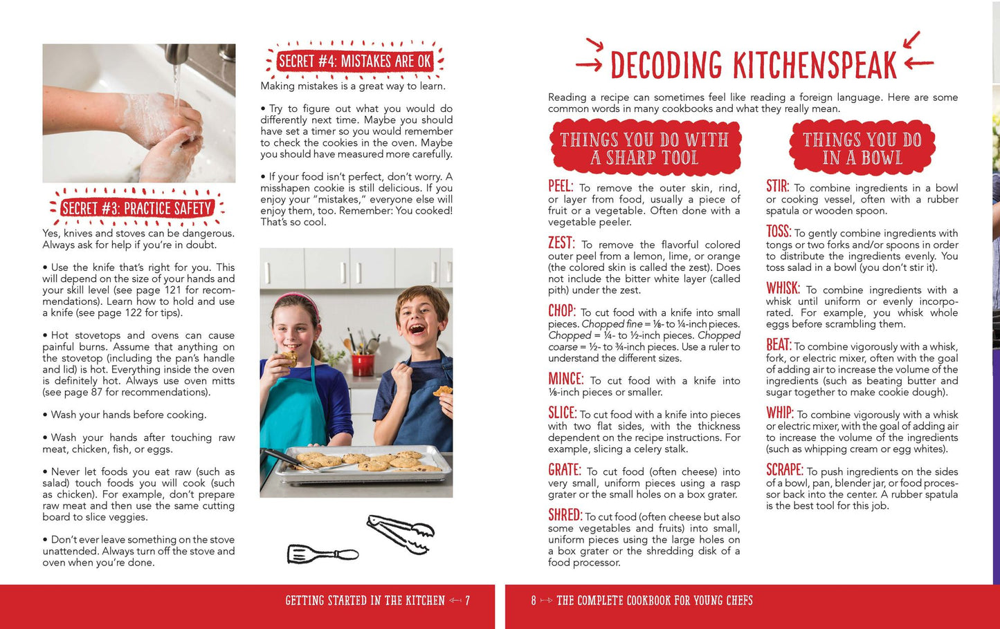 The Complete Cookbook for Young Chefs: 100+ Recipes that You'll Love to Cook and Eat