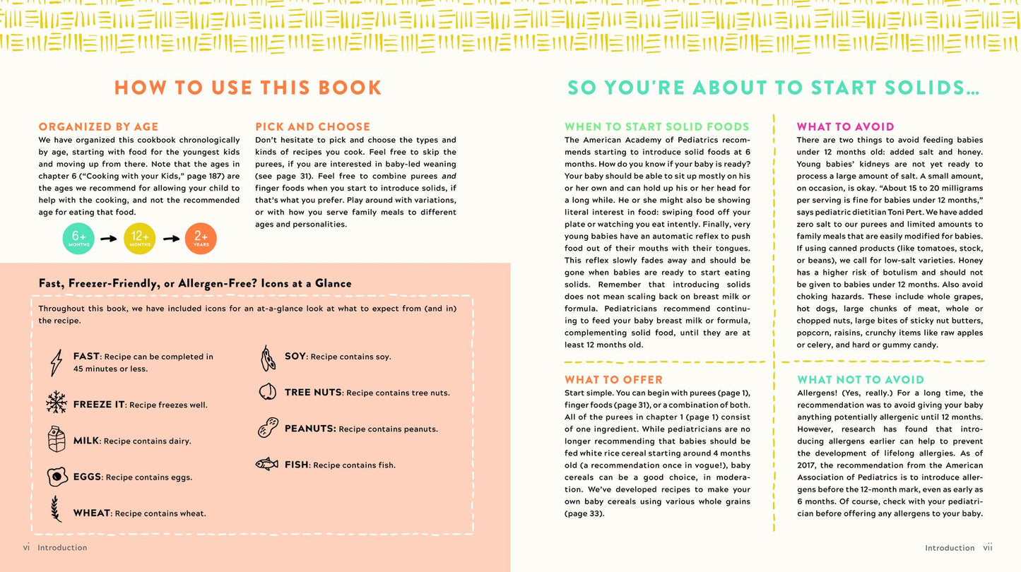 The Complete Baby and Toddler Cookbook: The Very Best Purees, Finger Foods, and Toddler Meals for Happy Families