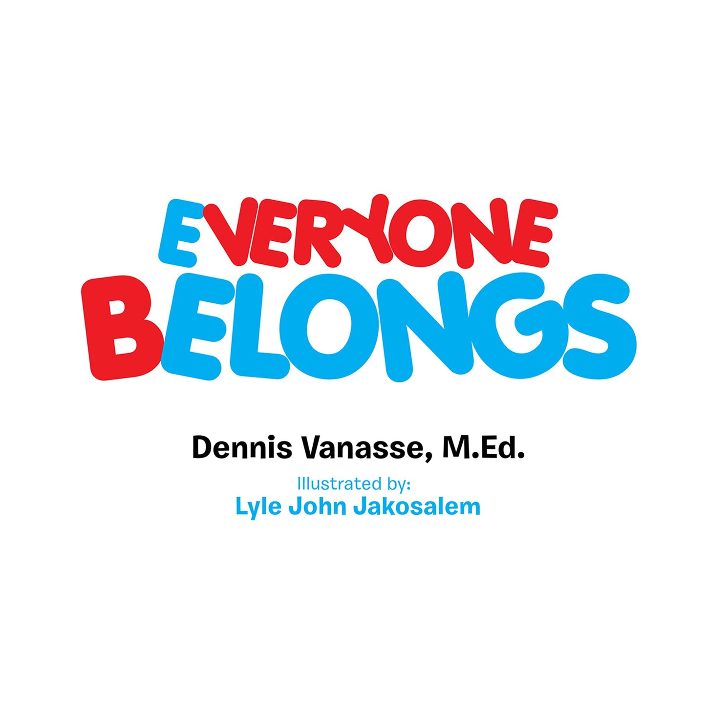 Everyone Belongs (PagePerfect NOOK Book)