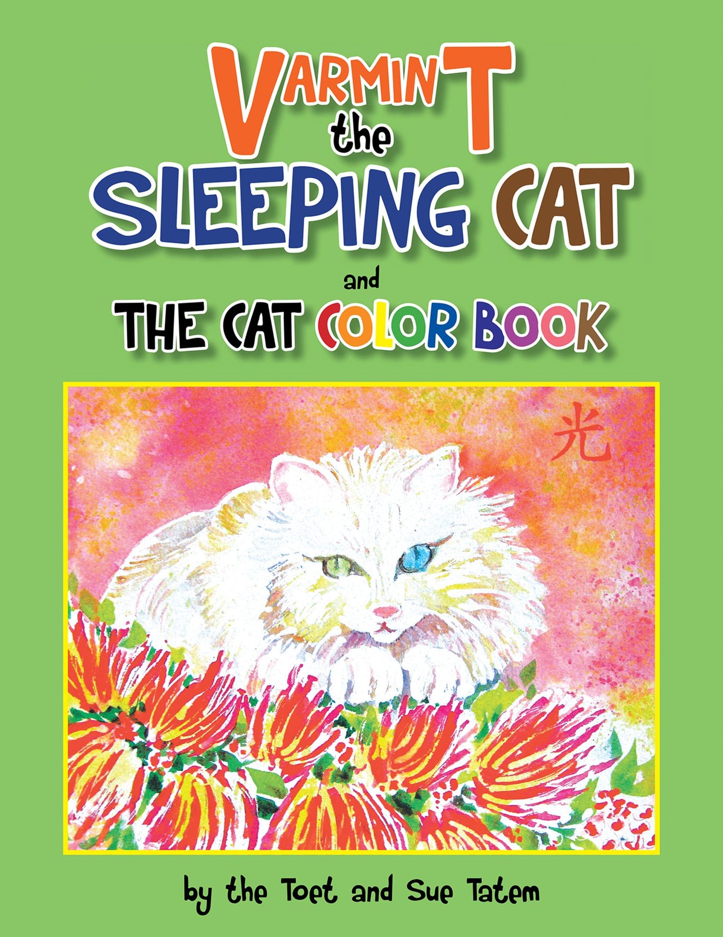 VARMINT THE SLEEPING CAT and THE CAT COLOR BOOK