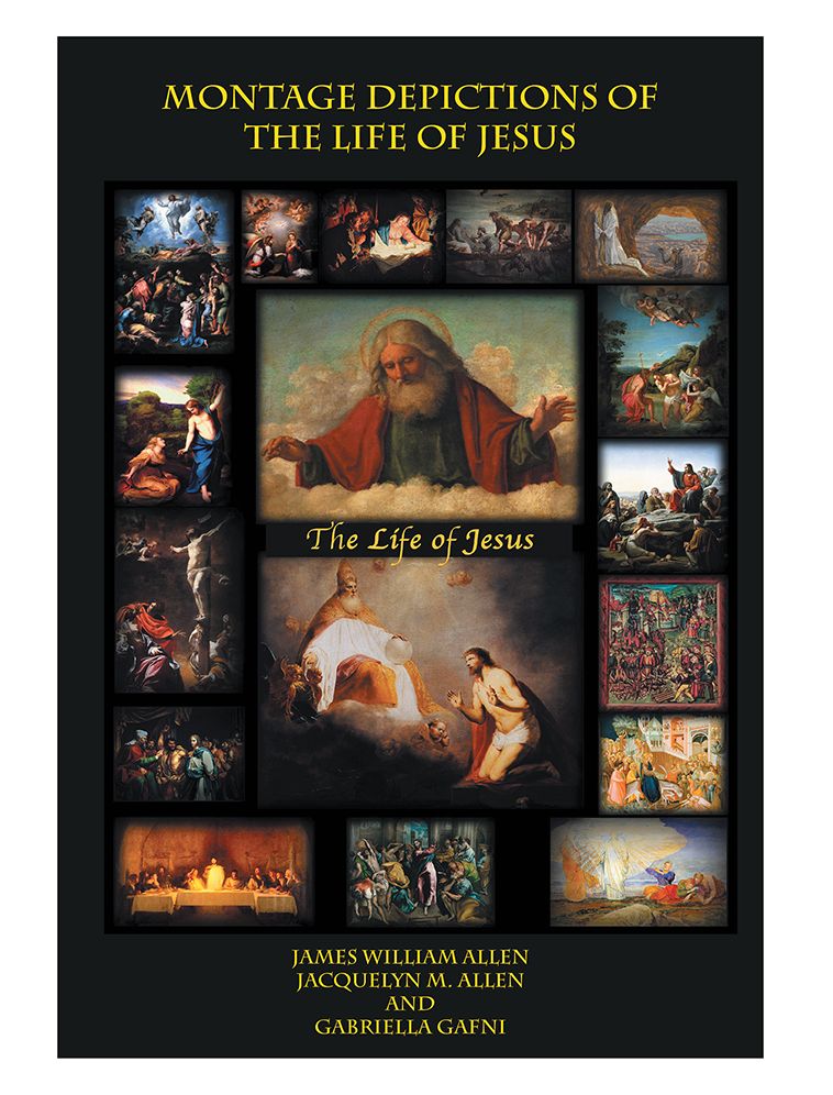 Montage Depictions Of The Life Of Jesus