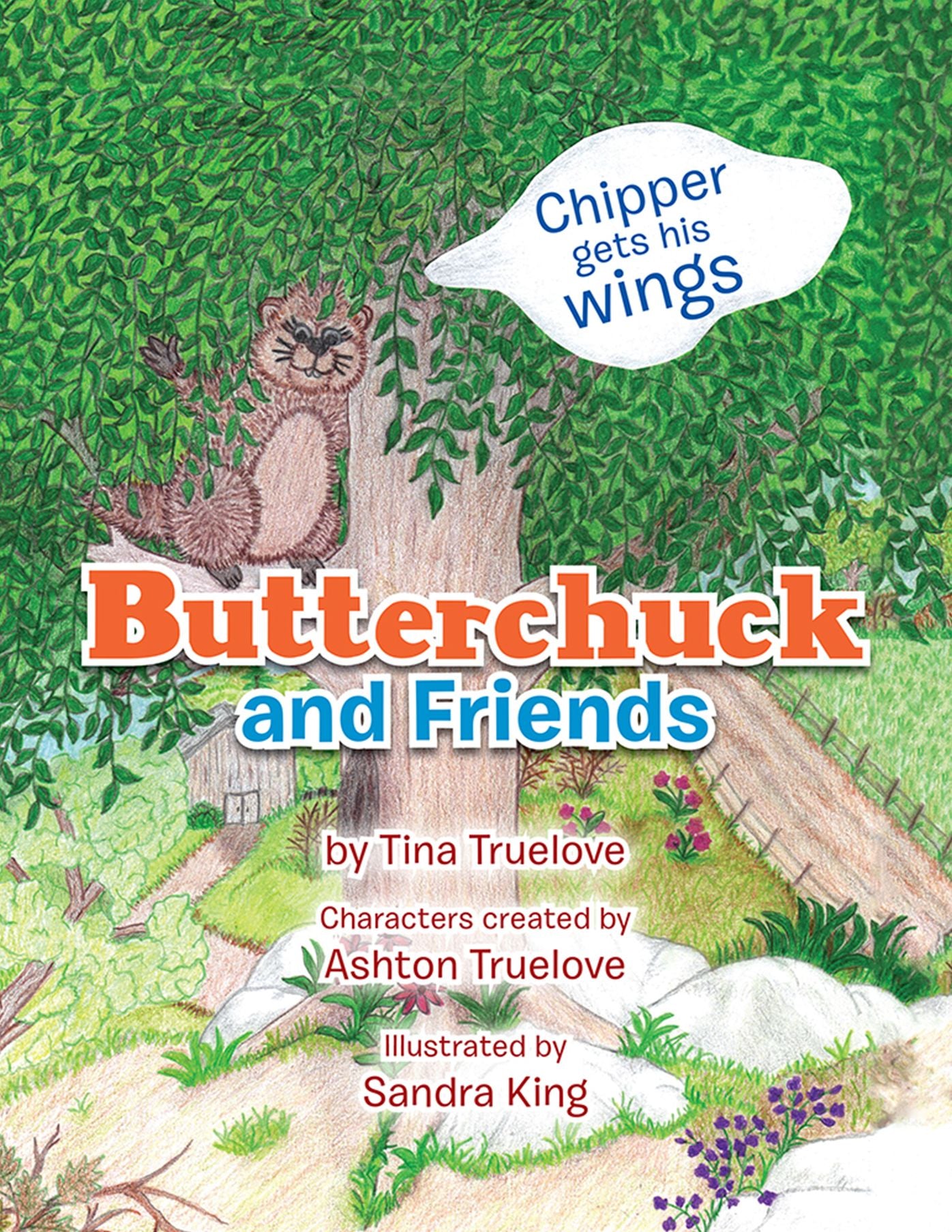 Butterchuck and Friends: Chipper gets his wings (PagePerfect NOOK Book)