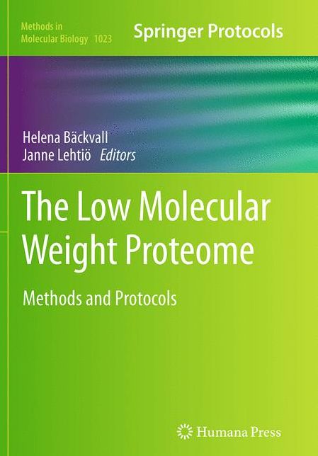 The Low Molecular Weight Proteome: Methods and Protocols