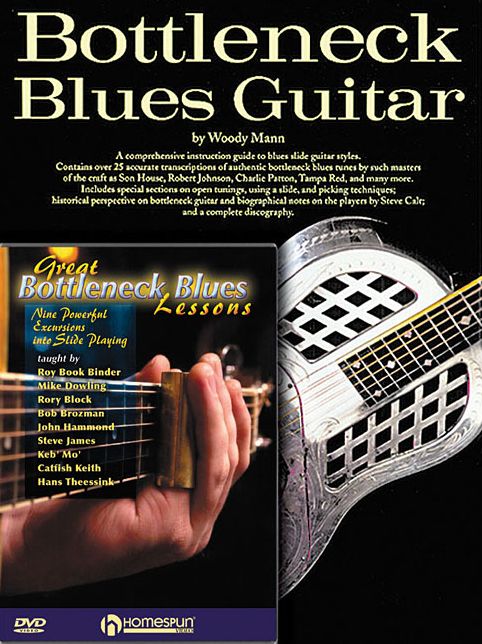 Bottleneck Guitar Pack: Bottleneck Blues Guitar (Book) with Great Bottleneck Blues Lessons (DVD)