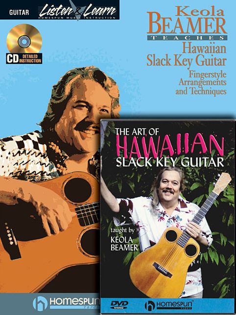 Slack Key Hawaiian Guitar Pack: Hawaiian Slack Key Guitar (Book/CD Pack) with The Art of Hawaiian Slack Key Guitar (DVD)