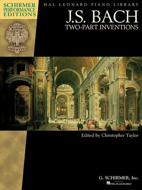 J.S. Bach - Two-Part Inventions: Schirmer Performance Editions Book Only