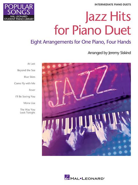Jazz Hits for Piano Duet: Hal Leonard Student Piano Library Popular Songs Series Intermediate 1 Piano, 4 Hands
