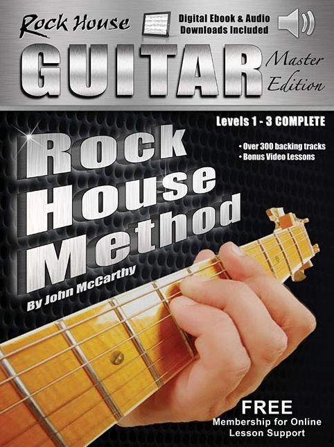 The Rock House Method Guitar Master Edition: Levels 1-3 Complete
