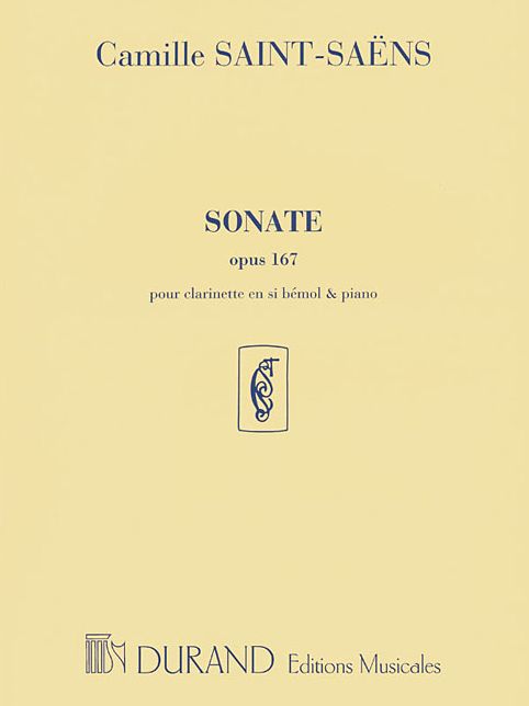 Sonate, Op. 167 in E-flat Major: for Clarinet and Piano