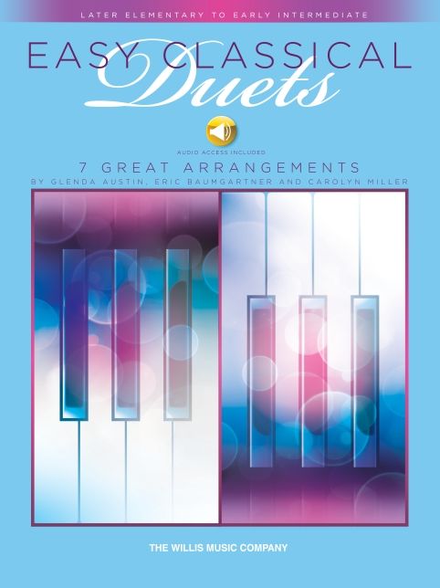 Easy Classical Duets: Later Elementary to Early Intermediate Level 1 Piano, 4 Hands