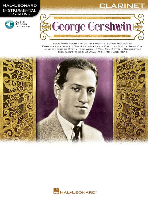 George Gershwin: Instrumental Play-Along for Clarinet