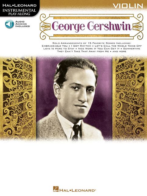 George Gershwin: Instrumental Play-Along for Violin