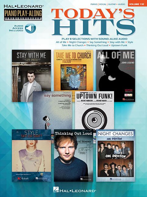 Today's Hits: Piano Play-Along Volume 132