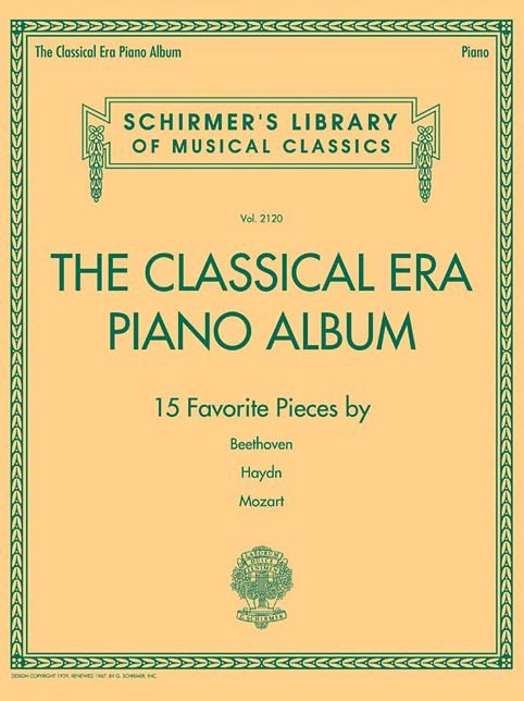 The Classical Era Piano Album: Schirmer's Library of Musical Classics Volume 2120