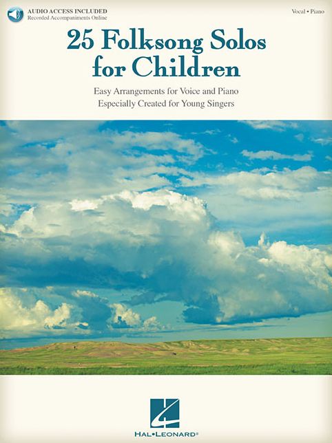 25 Folksong Solos for Children: with Recorded Accompaniments