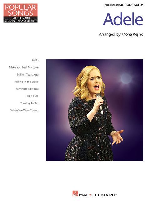 Adele - Popular Songs Series: 8 Beautiful Arrangements for Intermediate Piano Solo