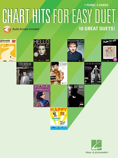 Chart Hits for Easy Duet: 1 Piano, 4 Hands