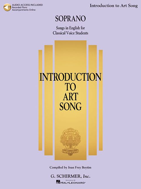 Introduction to Art Song for Soprano: Songs in English for Classical Voice Students