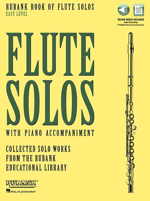 Rubank Book of Flute Solos - Easy Level: Book with Online Audio (stream or download)