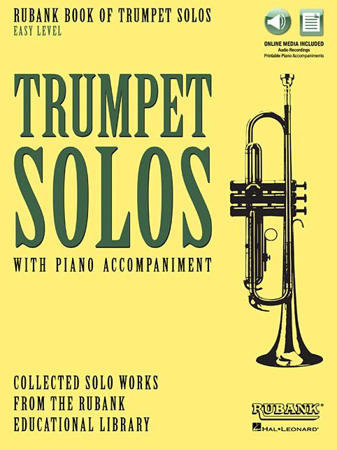 Rubank Book of Trumpet Solos - Easy Level: Book with Online Audio (stream or download)