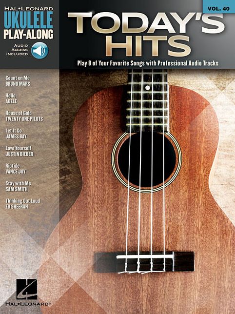 Today's Hits: Ukulele Play-Along Volume 40