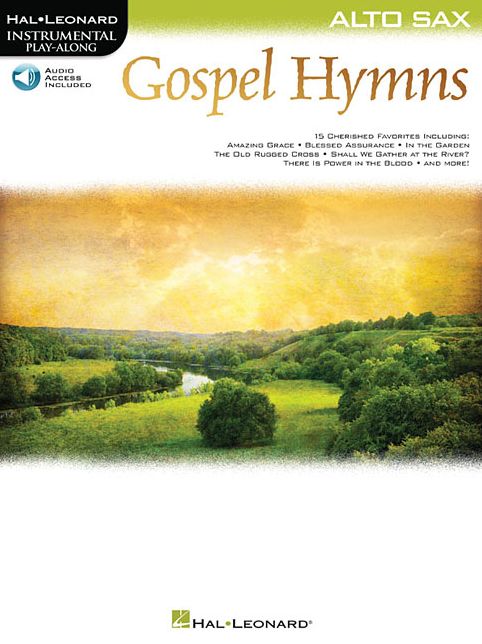 Gospel Hymns for Alto Sax: Instrumental Play-Along