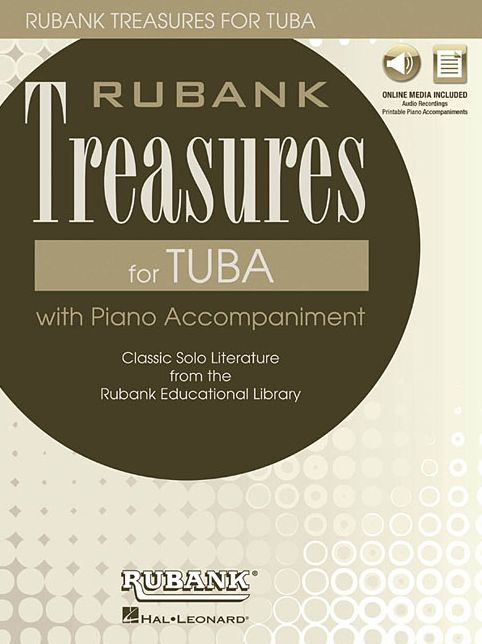 Rubank Treasures for Tuba: Book with Online Audio (stream or download)