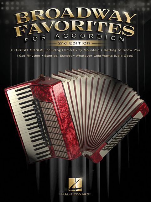 Broadway Favorites for Accordion: 2nd Edition