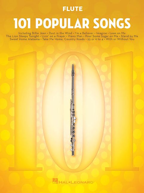 101 Popular Songs: for Flute