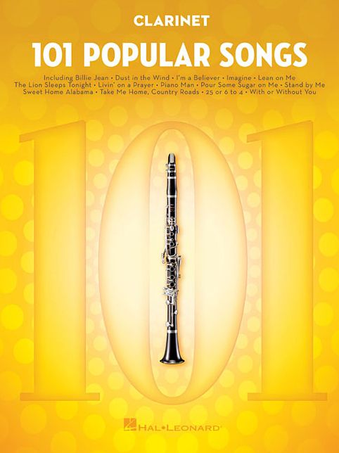 101 Popular Songs: for Clarinet