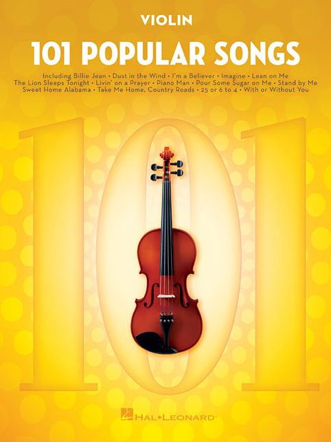 101 Popular Songs: for Violin