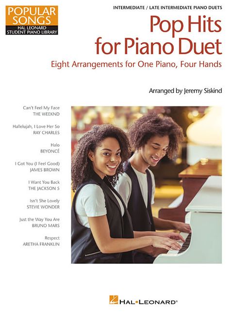 Pop Hits for Piano Duet - Popular Songs Series: 8 Arrangements for 1 Piano, 4 Hands